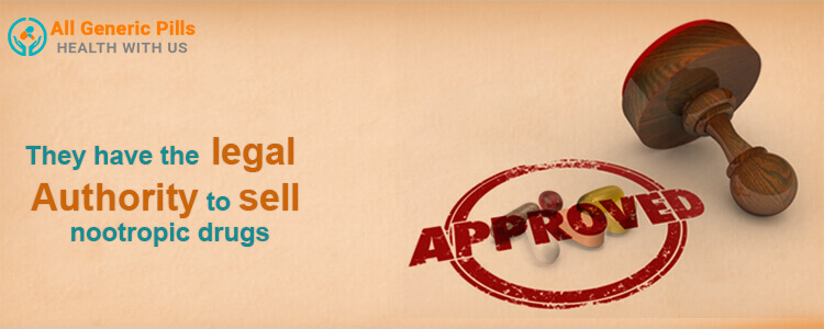 They have the legal authority to sell nootropic drugs